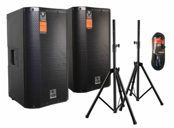 VSOUND Sistema de Som Amplificado 1300W SOUND-SET-11 VSOUND Sistema de Som Amplificado 1300W SOUND-SET-11